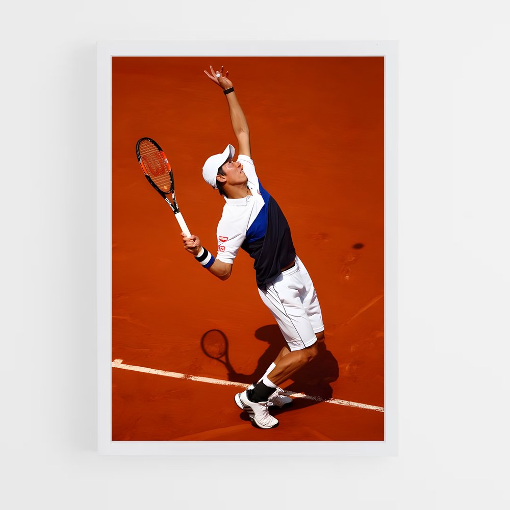 Poster L'Atteinte de la Victoire – affiche Tennis (vue 3)